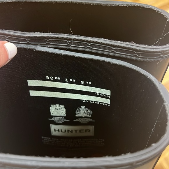 Black hunter boots - Picture 3 of 5